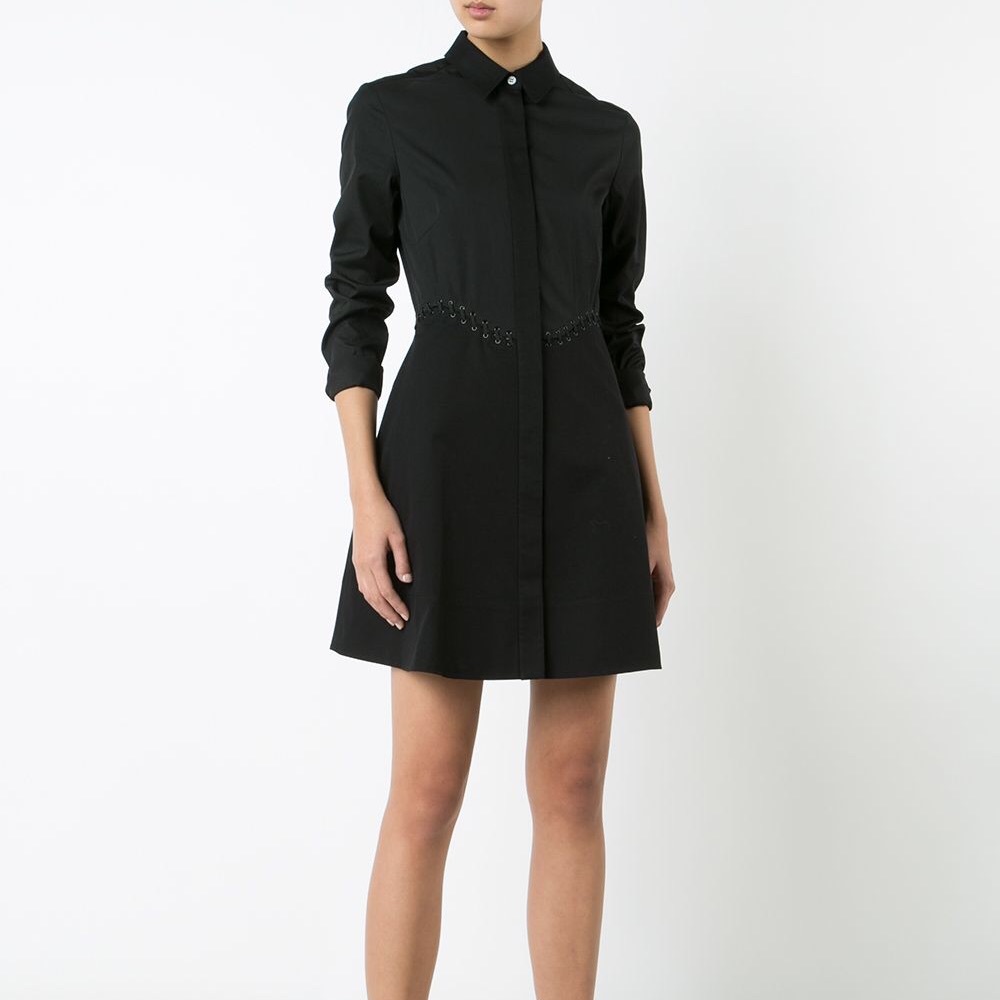 Alexander wang black longsleeve dress size 2